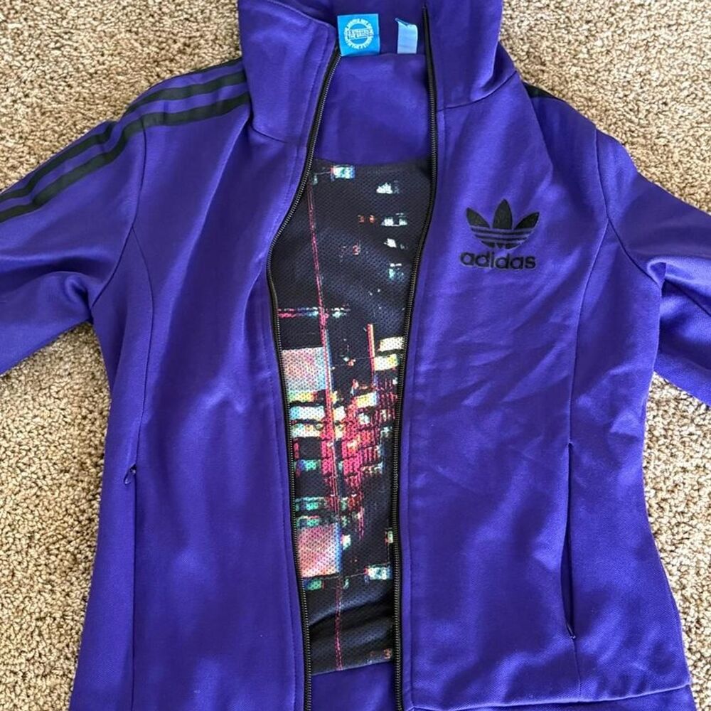 Adidas Women's Purple Jacket